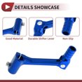 thumbnail image 3 of Folding Motorcycle Gear Shifter Lever for Bosuer Cheetah Aluminum Alloy Pedal Shift Lever Arm Blue, 3 of 6