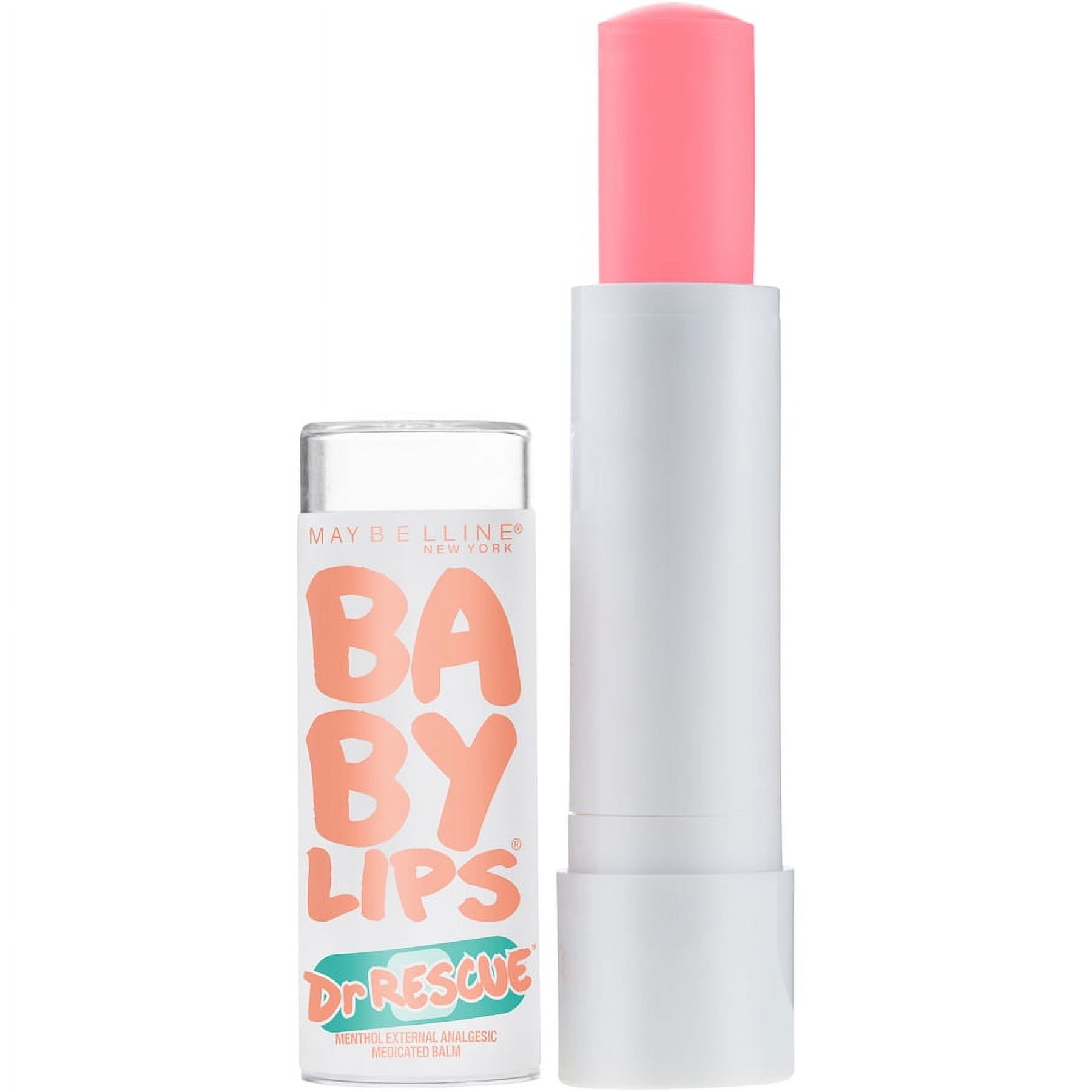 Maybelline Baby Lips Dr Rescue Medicated Lip Balm, Coral Crave, 0.15 oz.