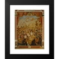 thumbnail image 2 of George Cruikshank 15x18 Black Modern Framed Museum Art Print Titled - The First Appearance of William Shakespeare on the Stage of the Globe Theatre, 2 of 5