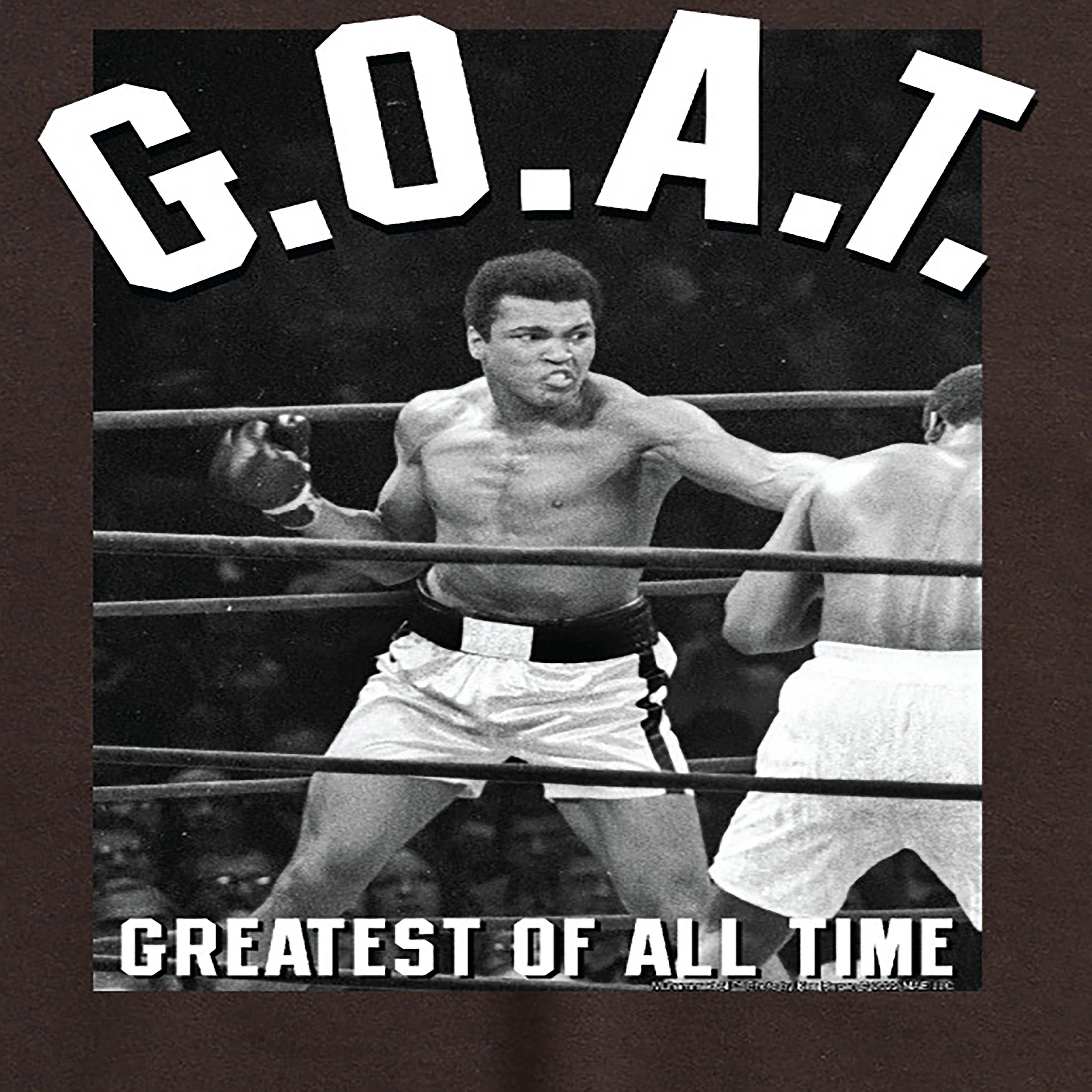 Muhammad Ali - - Men\'s Short G.O.A.T Sleeve Graphic T-Shirt