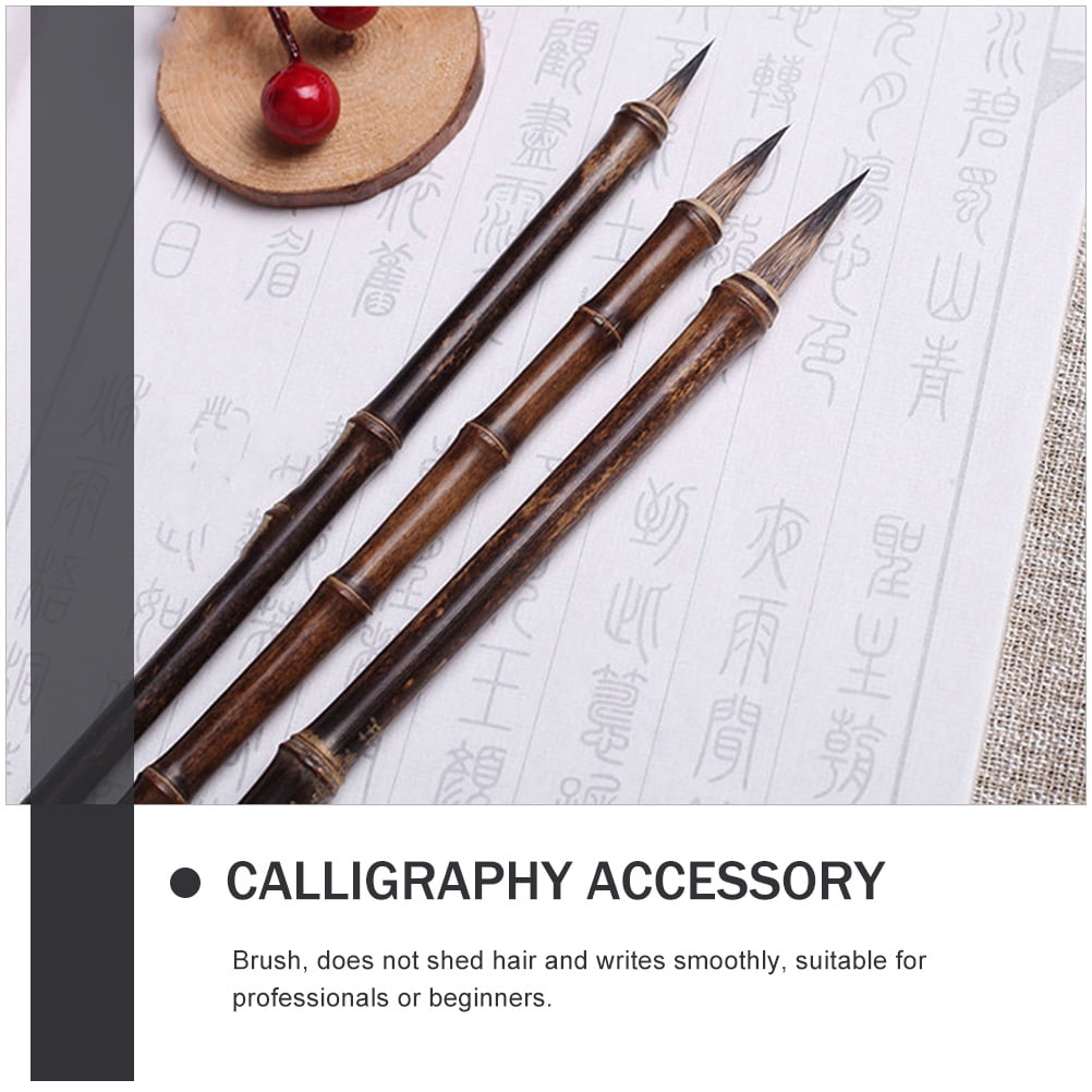 4 Pcs/lot Fine Fiber Signature pen Chinese Japanese Calligraphy Brus –  AOOKMIYA