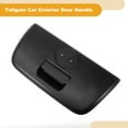 thumbnail image 4 of Manija de puerta exterior del portón trasero Unique Bargains No. 90606VK00A para Nissan Frontier 2001-2004 Negro ABS 1 Pcs, 4 of 6
