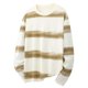 thumbnail image 4 of Ceisia Men's Ink-Brush Stripe Long-Sleeve T-Shirt | Relaxed Summer Casual Top Gift, 4 of 6