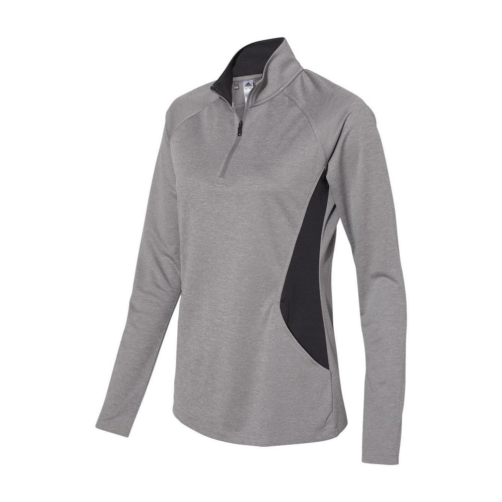 adidas quarter zip fleece womens