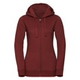 thumbnail image 1 of Russell - Sudadera Authentic con Cremallera para Mujer (Burdeos Jaspeado), 1 of 1