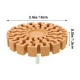 thumbnail image 2 of SKISUNO 1Set Light Brown Rubber Decal Remover Eraser Wheel for Car Maintenance 4Inch, 2 of 5