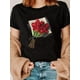 thumbnail image 1 of Valentines Day Sweatshirt Spring Long Sleeve Valentines Tops For Love Heart Crew Neck Graphic PullCamisetas para mujer, lindas camisetas con estampado gráfico, de manga corta, estilo casual, para ve, 1 of 7