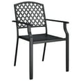 thumbnail image 3 of vidaXL 3 Piece Garden Dining Set Anthracite Steel, 3 of 5