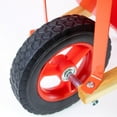thumbnail image 3 of Seymour Fully Functional Metal Frame Poly Bed Wheelbarrow for Children Red, 3 of 4