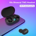 thumbnail image 3 of Muyoka Auriculares Pluokvzr TWS Auriculares inalámbricos Bluetooth5.0 Auriculares deportivos Sonido estéreo en la oreja Muyoka Hogar, 3 of 7