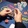 thumbnail image 1 of Poker , 6 Sided Poker  Lightweight Antiscratch Interactive  for Party, 1 of 7