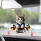 thumbnail image 4 of 2PC Christmas Ideas Kittens Car Pendant Backpack Pendant, 4 of 6