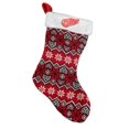 thumbnail image 1 of Detroit Red Wings Bas de Noël Aztèque 17 Pouces - Taille Unique, 1 of 1