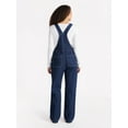 thumbnail image 4 of No Boundaries Baggy Denim Overalls, Women's, 4 of 4