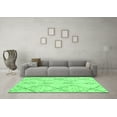 thumbnail image 3 of Ahgly Company Indoor Rectangle Solid Emerald Green Modern Area Rugs, 7' x 9', 3 of 4