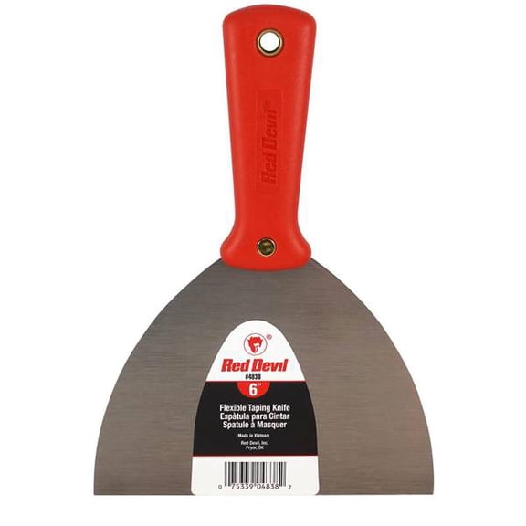 Red Devil 4838 DIY Series Taping Knife 6" Flex