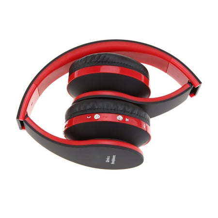 Foldable Wireless Bluetooth Stereo Headset Handsfree Headphones Mic for iPhone iPad
