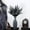 F, variant on Uxgjfwu Halloween Black Floral Stems - Artificial Pine Needles Spray for Vase Centerpiece Fall Decor