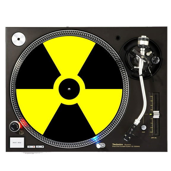KuzmarK™ 12" DJ Turntable Slipmat - Hazzard