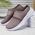 thumbnail image 6 of Havenx Women's Mesh Slippers Slip on Mules Clogs Backless Breathable Walking Mules Open Back Shoes with Arch Support Soft Soles Casual Outdoor Slippers,Coffee 37(US-6.5), 6 of 6