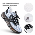 thumbnail image 4 of Floral Pattern Walking Shoes for Men Woman Lightweight Tennis Fashion Elastic Sports Shoes Cushion Basketball Shoes, 4 of 7