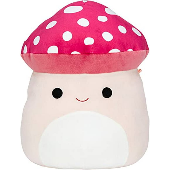 Squishmallows Official Kellytoy Plush 8 Inch Squishy Soft Plush Toy Animals (Malcom Mushroom)