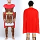 Halloween Ancient Roman Gladiator Clothes Ancient Roman Gladiator Costumes Costumes Adult Clothing Size XL - image 4 of 9