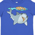 thumbnail image 4 of Inktastic Pizza Shark Boys or Girls Toddler T-Shirt, 4 of 5