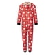 thumbnail image 5 of Conjuntos de pijamas familiares a juego Fiomva: pijamas navideños con diseño de árbol de Navidad y muñeco de nieve para parejas y niños., 5 of 8