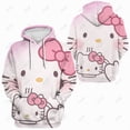 thumbnail image 2 of Hello Kitty Chandails à Capuchon Imprimés pour Femmes, Chandails en Molleton à Capuche pour Femmes, Chandails à Capuchon Harajuku pour Femmes, Chandail à Capuchon à Manches Longues pour Femmes, Pullovers pour Dames, HOEMLIN, 2 of 6