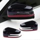 thumbnail image 2 of Rear View Mirror Cover Trim*2 Fit For Mercedes A CLA GLA GLK W117 W176 14-17., 2 of 5