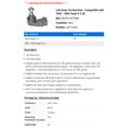thumbnail image 2 of Left Outer Tie Rod End - Compatible with 1999 - 2003 Saab 9-3 SE 2000 2001 2002, 2 of 2