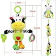 thumbnail image 2 of VATENIC Baby Car Seat Toys with 32 Kinds of Music and Teether,  Hanging Stroller Toys, Suitable for 0-12 Months of Baby (Cows), 2 of 7