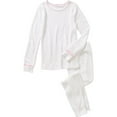 thumbnail image 1 of Girls' Soft Waffle Thermal Underwear Set, 1 of 1