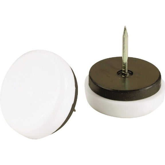 Do it 1-1/2 In. Round Swivel Nail on Furniture Glide, (4-Pack) 227854
