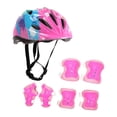 thumbnail image 2 of Casco de bicicleta ajustable multiusos para niños con equipo de protección deportivo para bicicleta Rosa, 2 of 8