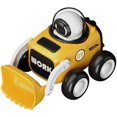 thumbnail image 3 of KYAIGUO Kids Baby Engineering Car Toy Toddler Whistle Astronaut Inertia Car Construction Toys Bulldozer Vehicles Sand Toy Truck Excavator for Boys Girls 3+ Years Old, 3 of 8