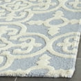 thumbnail image 3 of SAFAVIEH Cambridge Kimberly Geometric Wool Runner Rug, Light Blue/Ivory, 2'6" x 8', 3 of 7