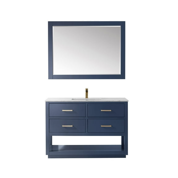 Altair 532048-Ca Remi 48" Free Standing Single Basin Vanity Set - Blue