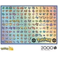thumbnail image 5 of Buffalo Games Retro Pixel Pokémon Chart 2000-Piece 38.5 x 26.5-inch Interlocking Jigsaw Puzzle for Adults Ages 14+, 5 of 5