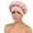 Pink, variant on DailyChi Milk Silk Chunky Braided Turban Hat for Women - African Boho Style, Silky Stretch Head Wrap, Hair Cover for Daily & Chemo Headwear, Pink, Under $4