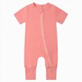 thumbnail image 2 of Baby Onesies Boy Baby Boy Girl First Birthday Romper Long Sleeve Infant Baby Girl Jumpsuit Summer Outfit, 2 of 9