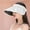 Beige, variant on Sun Hat Big Deal Pure Colored Conch Shape Summer Sun Visor Hats Headbands for Women Wide Brim Roll Up Beach Hats Foldable Clearance!