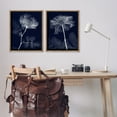 thumbnail image 3 of Stupell Industries X-Ray Blossom on Black Botanical & Floral Photography Brown Floater Framed Canvas Art Print Wall Art, 25 x 31, Set of 2, 3 of 10
