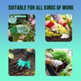 thumbnail image 6 of 7 Pairs Floral Garden Gloves for Women, Soft, Breathable Yard Work Gloves for Gardening, Weeding, Planting, With Claw, 6 of 6