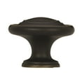thumbnail image 4 of Amerock Inspirations 1-5/16 in (33 mm) Diameter Roman Bronze Cabinet Knob, 4 of 7