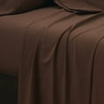 thumbnail image 6 of Truly Soft Everyday Sheet Set Brown Microfiber 4-Piece Full Sheet Set, 6 of 6