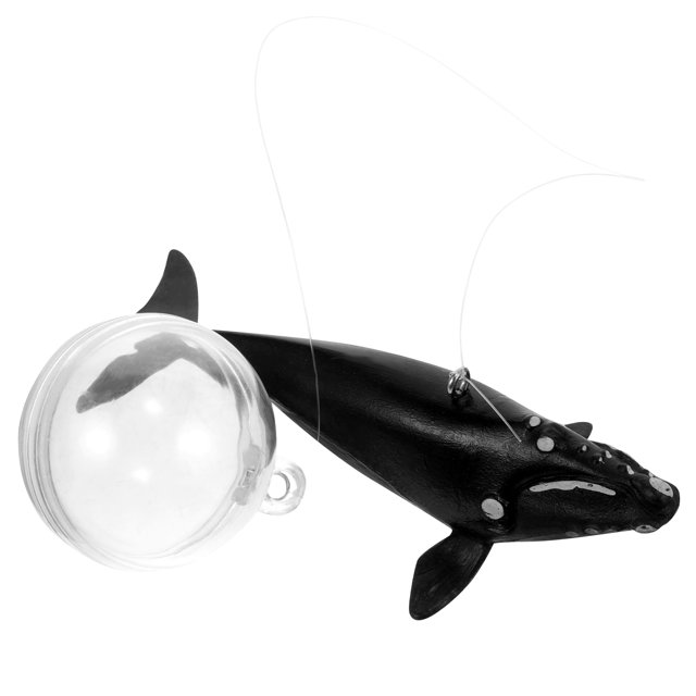 Adorable WhaleShaped Aquarium Decor Made of PVC for Fish Tank Landscape Adding Natural Vibes Assorted Color
