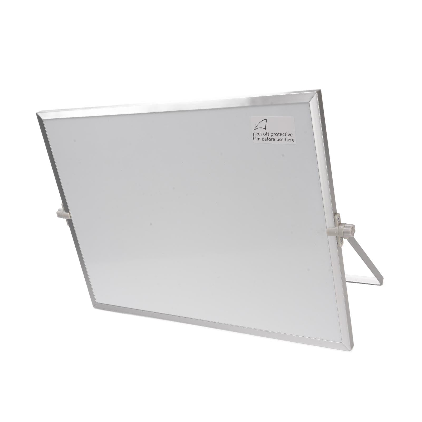 Desktop White Board, Double Sided Desktop Dry Erase Board Easy Cleaning  for Office