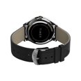 thumbnail image 2 of Timex Men's Modern Easy Reader 40mm Black/Silver/White Watch, Genuine Leather Strap, 2 of 4